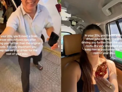 Khách Tây sững sờ vì bị tài xế Đà Nẵng "cự tuyệt" tiền tip, đã vậy còn bị ép nhận món quà đặc biệt ra sân bay