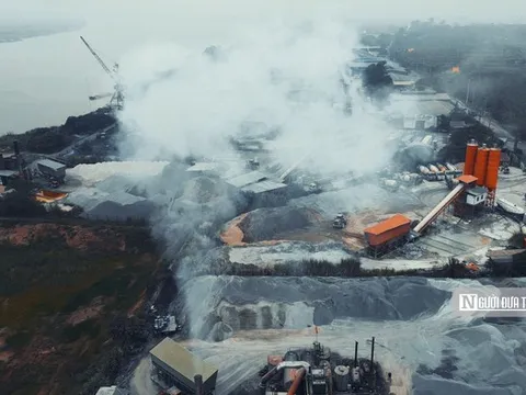 Xử lý điểm nghẽn môi trường: Hà Nội "quét" loạt trạm trộn bê tông