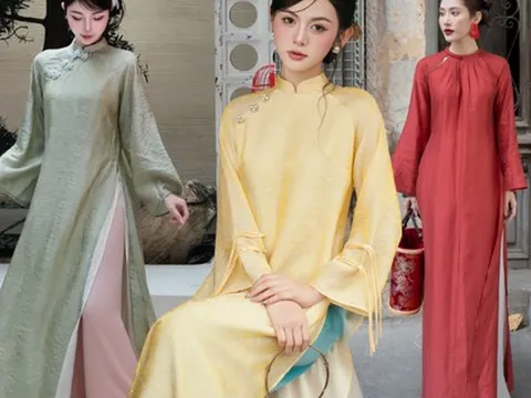 Chọn áo dài tôn dáng: Lưu ý then chốt để dáng nào mặc lên cũng thanh thoát, kể cả eo to hay vai thô