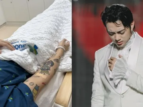 SOOBIN nhập viện