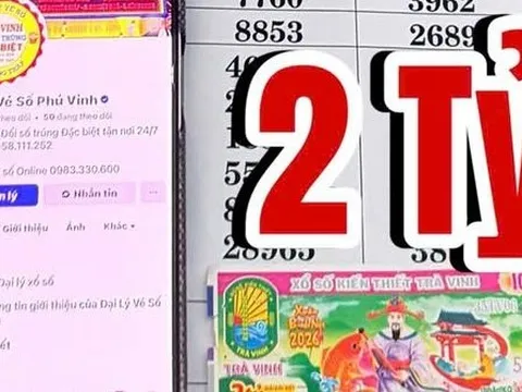 Xổ số miền Nam: Đổi thưởng giải độc đắc tận nhà cho một khách hàng