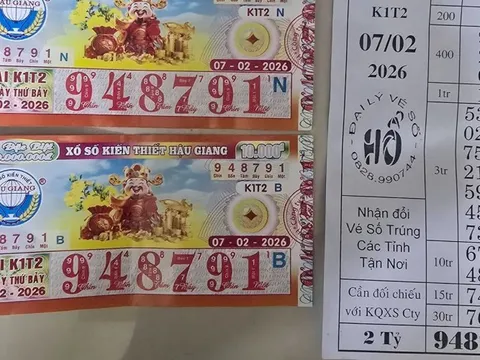 Xổ số miền Nam: Độc đắc liên tục “nổ” tại đại lý vé số Hổ