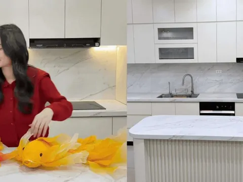 Con dâu 9X “tất tay” xây lại căn bếp 10 năm tuổi cho bố mẹ chồng đón Tết: Cả cõi mạng ùa khen nức nở