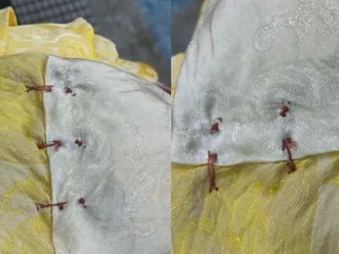 Hội chị em cạn lời với đường may ẩu bên trong chiếc áo dài gần 2 triệu đồng: "Thế này chỉ đáng 400 nghìn"