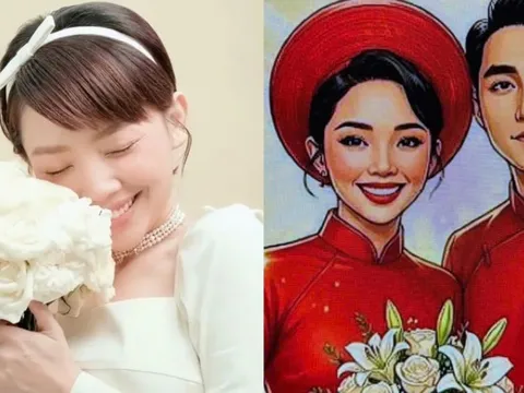 Tóc Tiên bắt bặp ảnh cưới của chính mình với người đàn ông lạ