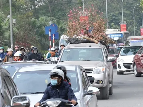 Những lỗi vi phạm giao thông dễ mắc khi đi xe trong dịp Tết và mức phạt