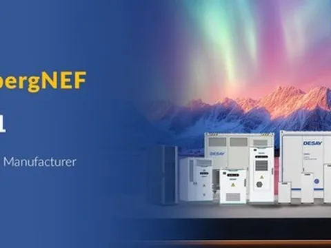 Desay Battery được vinh danh trong Danh sách các công ty lưu trữ năng lượng toàn cầu cấp 1 của BNEF năm thứ tư liên tiếp