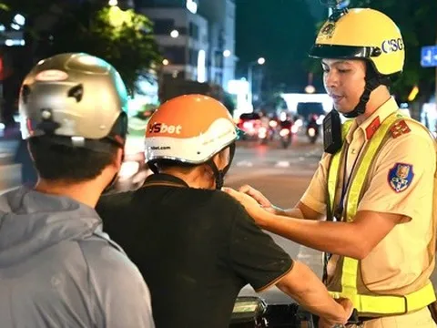 Từ mùng 1 Tết, CSGT sẽ đo nồng độ cồn
