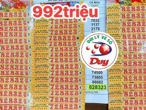 Xổ số miền Nam: Sáng mùng 1 Tết, lộ diện nơi bán trúng 2 giải độc đắc