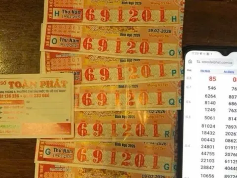 Xổ số miền Nam ngày 19-2: TPHCM tiếp tục có người trúng giải độc đắc