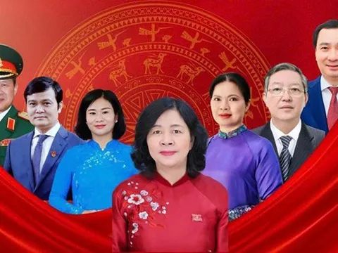 Chủ tịch và các vị Ủy viên Đoàn Chủ tịch Ủy ban Trung ương MTTQ Việt Nam ứng cử đại biểu Quốc hội khoá XVI