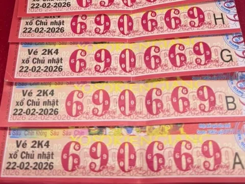 Xổ số miền Nam: Tây Ninh và Cần Thơ tiếp tục có người trúng số