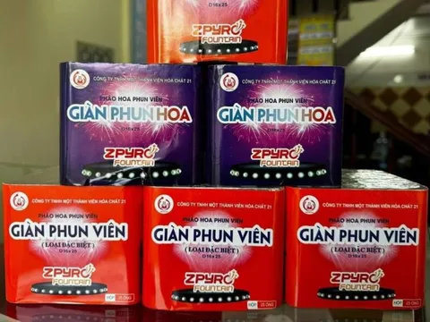 Bộ Công an được nghiên cứu, sản xuất, xuất khẩu, nhập khẩu, cung cấp pháo hoa nổ