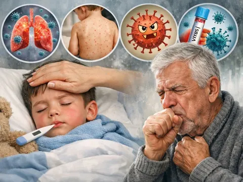 4 bệnh dễ bùng phát trong thời tiết nồm ẩm kéo dài