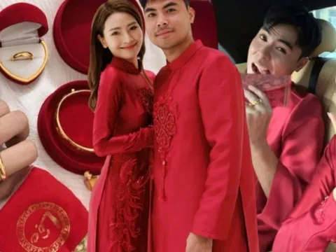 MC Mù Tạt và Đức Huy giàu cỡ nào mà dùng hoa cầm tay đắt nhất thế giới, ê hề vàng dù mới đám hỏi?