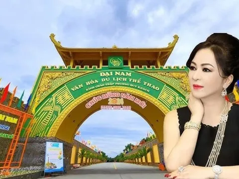 Khu du lịch Đại Nam của vợ chồng bà Nguyễn Phương Hằng có thông báo mới liên quan đến khu đền rộng 5.000m2