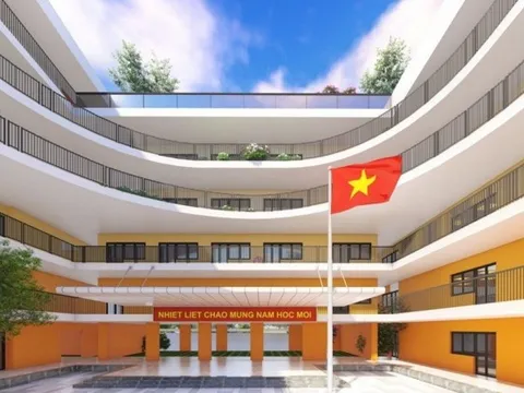 Cuối năm nay, khu Đống Đa, Hà Nội sẽ có 1 trường THPT mới cực XỊN: Diện tích xây dựng hơn 2.000m2, nhìn ảnh phối cảnh mà mê!