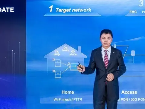 Huawei đề xuất xây dựng một mạng mục tiêu toàn quang lấy AI làm trung tâm để nâng cao trải nghiệm dịch vụ