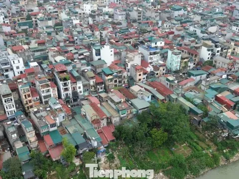 Cận cảnh các khu dân cư bị tạm dừng cấp phép xây dựng trong khu vực Trục đại lộ cảnh quan sông Hồng