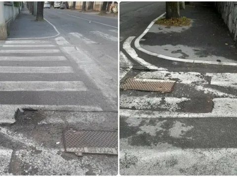 Thấy ổ gà trên đường, người đàn ông tự tay lấp lại để đảm bảo an toàn cho mọi người: Cảnh sát phát hiện phạt hơn 24 triệu đồng