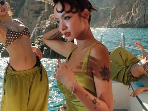 Phương Ly khoe bụng phẳng, eo thon bé xíu trong bikini quyến rũ: Rất chăm tập môn thể thao vạn người mê, đốt 400-600 calo/giờ