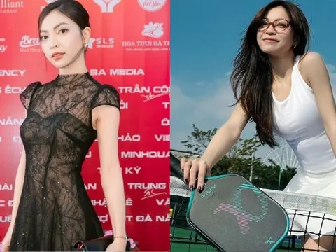 Từng là nàng WAG hot nhất làng bóng đá, Nhật Lê nay chơi pickleball vẫn nổi bần bật nhờ nhan sắc xinh đẹp chuẩn hotgirl