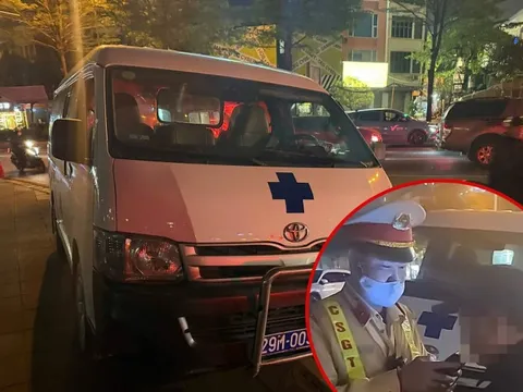 Tài xế xe biển xanh vi phạm nồng độ cồn