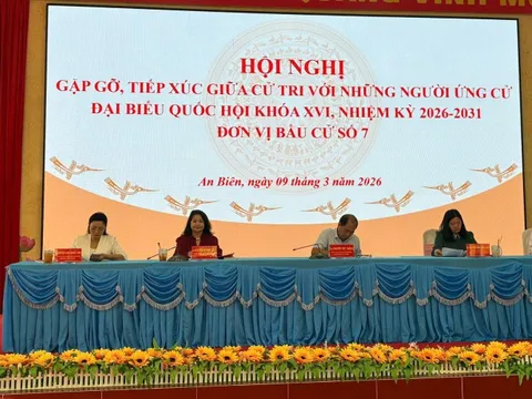 Bà Nguyễn Quỳnh Liên tiếp xúc cử tri xã An Biên, An Tây, tỉnh An Giang