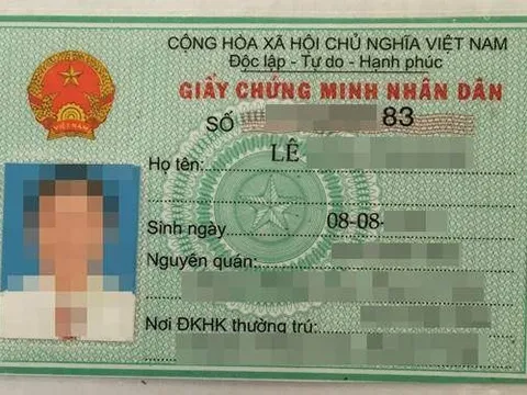 Quy định mới về CMND 9 số từ ngày 15/3 tới đây