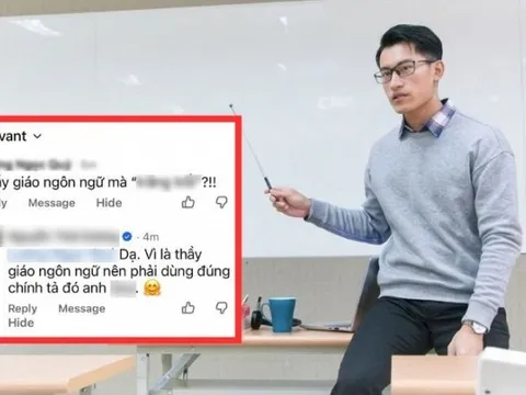 Một thầy giáo ngôn ngữ nổi tiếng ở TP.HCM bỗng bị cộng đồng mạng "bóc phốt" dùng từ sai, kết quả cuộc tranh cãi quá bất ngờ!
