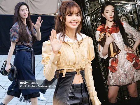 Lisa quá an toàn với gương mặt búp bê, Lưu Diệc Phi sến không tưởng, dàn sao hot tề tựu tại show Louis Vuitton