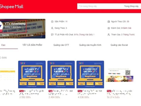 VTV bán loại hàng độc lạ trên Shopee, giá lên đến hơn 90 triệu đồng: Người dùng thắc mắc shipper giao hàng thế nào?