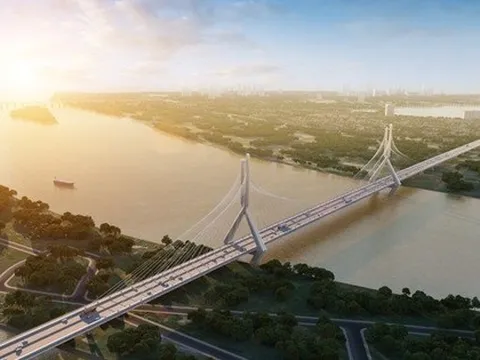 Thông tin mới tại 'siêu cầu' gần 20.000 tỷ đồng qua sông Hồng do liên danh Vingroup xây dựng