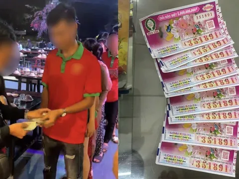 Nhân viên quán nhậu trúng số 18 tỷ đồng, hé lộ số tiền tán lộc cho chủ quán và 40 đồng nghiệp
