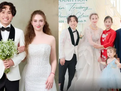 Cô gái Đức xinh đẹp lấy chồng Hưng Yên, ngỡ ngàng vì thấy có 900 khách đến dự, cả xóm khen một câu