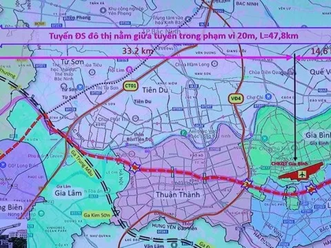 Làm đường nối sân bay Gia Bình với Thủ đô Hà Nội (đoạn qua Bắc Ninh) theo hình thức xây dựng khẩn cấp