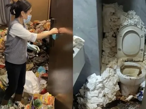 Game thủ thuê khách sạn ở lì suốt 2 năm, giấy vệ sinh đã dùng chất cao như núi trong phòng