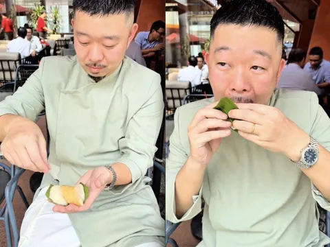 Khách Nhật thử món bánh chỉ từ 10.000 đồng của Việt Nam, ăn xong liền... chỉ tay vào nách