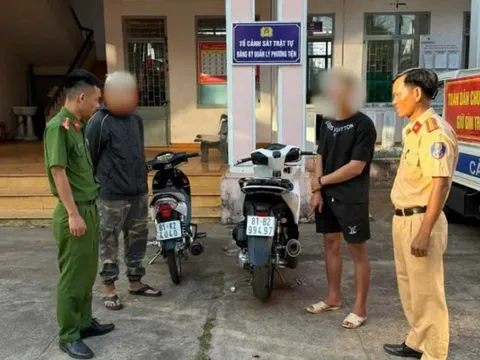 Quay clip vi phạm giao thông đăng TikTok, nhóm thanh niên bị phạt nặng