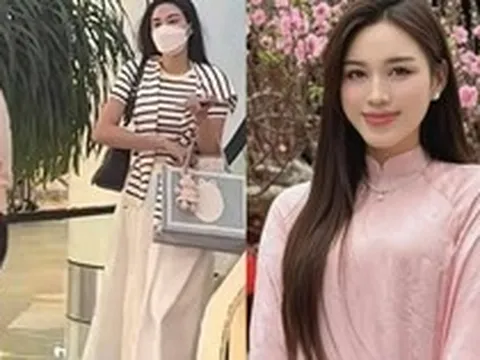 Vóc dáng Hoa hậu Đỗ Hà qua ảnh "team qua đường" giữa lúc vướng tin bầu bí