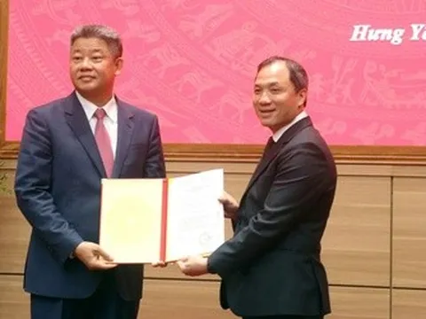 Phó Chủ tịch Hà Nội làm Phó Bí thư Tỉnh ủy Hưng Yên