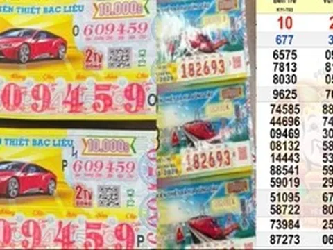 Xổ số miền Nam: Thêm 7 vé trúng giải độc đắc lộ diện vào chiều 18-3