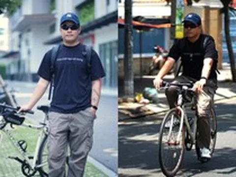 Xăng biến động, chàng trai văn phòng đạp xe 24km/ngày đi làm: Không chỉ tiết kiệm mà còn “lột xác” body sau 10 ngày