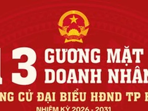 [Infographic] Danh sách những doanh nhân trúng cử Đại biểu HĐND TPHCM nhiệm kỳ 2026 – 2031