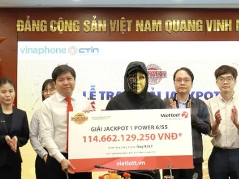 Một người đàn ông trúng giải Jackpot 1 hơn 114 tỷ đồng