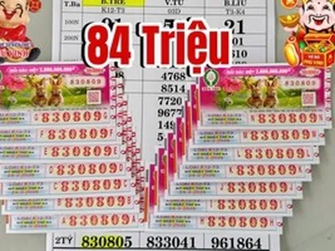 Xổ số miền Nam: Sáng 25-3, Nhiều người trúng thưởng tại TPHCM, Vĩnh Long và Đồng Nai