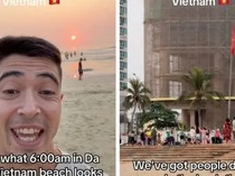 Khách Tây sốc trước hàng trăm người Việt làm hành động lạ lúc rạng sáng