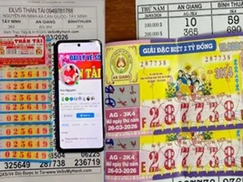 Xổ số miền Nam: Sáng 27-3, lộ diện nhiều người trúng thưởng vé số An Giang và Tây Ninh
