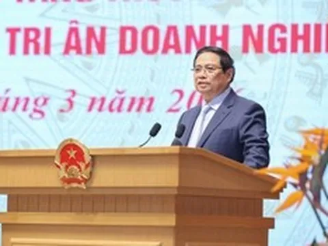 Thủ tướng họp thúc đẩy tăng trưởng 2 con số, tri ân doanh nghiệp