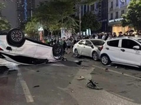 Nóng: Tạm giữ hình sự tài xế Vũ Quang Chiến trong vụ xe Lexus tông liên hoàn 6 ô tô